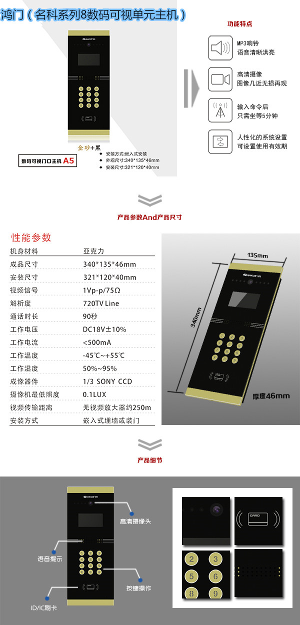 乐亭县可视数码单元主机