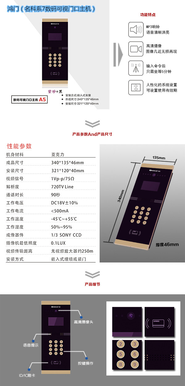 乐亭县可视数码楼宇单元主机